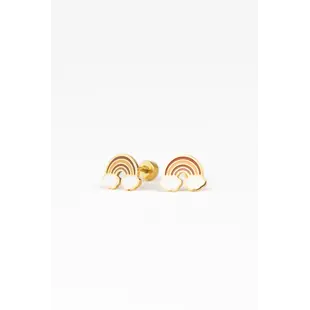Mrs Ertha | Boucles d'oreilles à clous  Rainbow Dreams