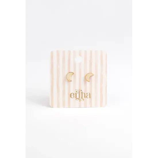 Mrs Ertha Mrs Ertha | Boucles d'oreilles à clous Shiny Moon