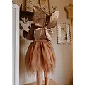 Mrs Ertha Mrs Ertha | The Glitter Butterfly Tutu à volants taupe 3 à 6 ans