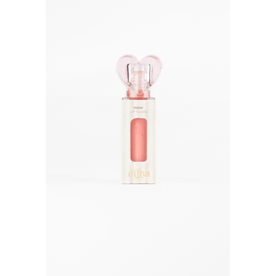 Mrs Ertha Mrs Ertha | Glimmies Aromatisierter veganer Lipgloss Glitzernd Rosa Erdbeergeschmack