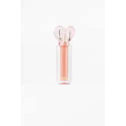 Mrs Ertha | Gloss végétalien aromatisé Glimmies, couleur nude rose, saveur fraise