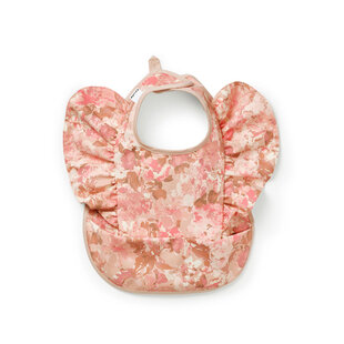 Elodie | Bib with Catch Tray River Rose