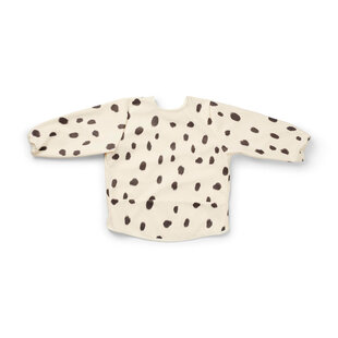 Elodie | Long-sleeved bib Dalmatian Dots Grande