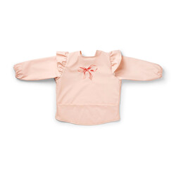 Elodie | Lätzchen mit langen Ärmeln Rosy Bow