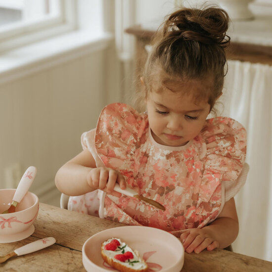 Elodie Details Elodie | Silcone Bord Set  Rosy Bow