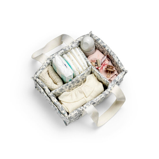 Elodie Details Elodie | Garden Leo Toile Nappy Basket