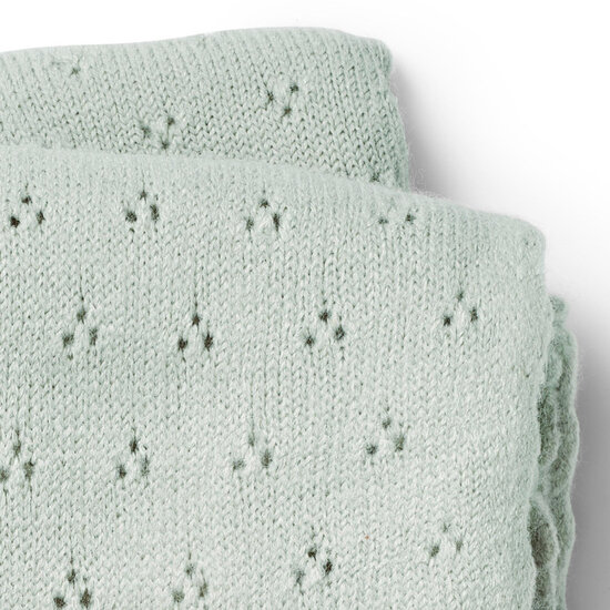 Elodie Details Elodie | Pointelle Blanket Mineral Green