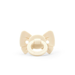 Elodie | Binky Bow Newborn Oat White
