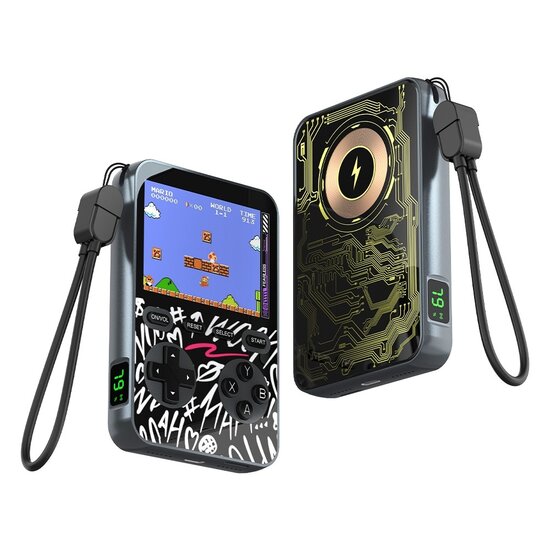Reset Club Reset Club |  Magnetic Gaming Powerbank Pattern