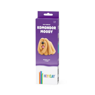 Hey Clay | Pâte à modeler Dog Buddies - Komondor Moody