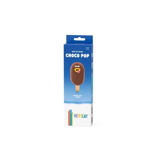 Hey Clay Hey Clay | Modelliermasse Nice Ice Cream – Choco Pop