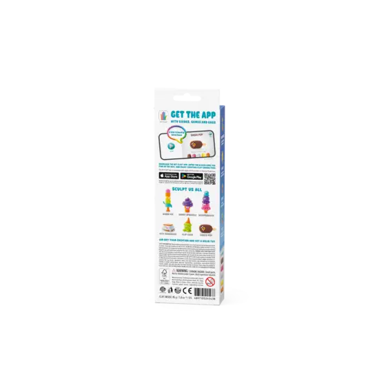 Hey Clay Hey Clay | Modelliermasse Nice Ice Cream – Choco Pop