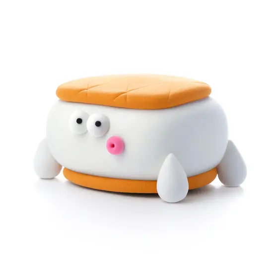 Hey Clay Hey Clay | Modelliermasse Nice Ice Cream – Yeti Sandwich