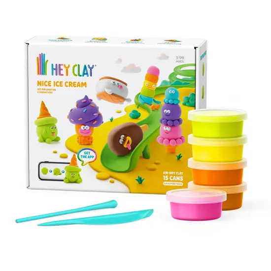 Hey Clay Hey Clay | Boetseerklei Lekker Ijsje