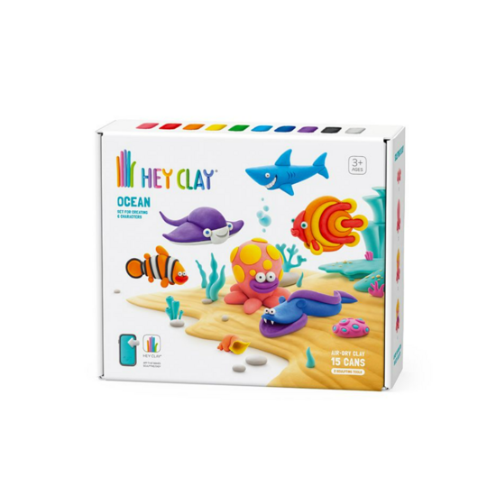 Hey Clay Hey Clay modeling clay ocean 6 characters