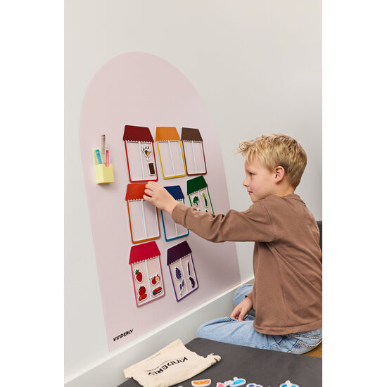 Kinderly Kinderly | Verwijderbaar Magnetisch Behang Rose