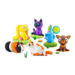 Hey Clay | Boetseerklei Zachte huisdieren