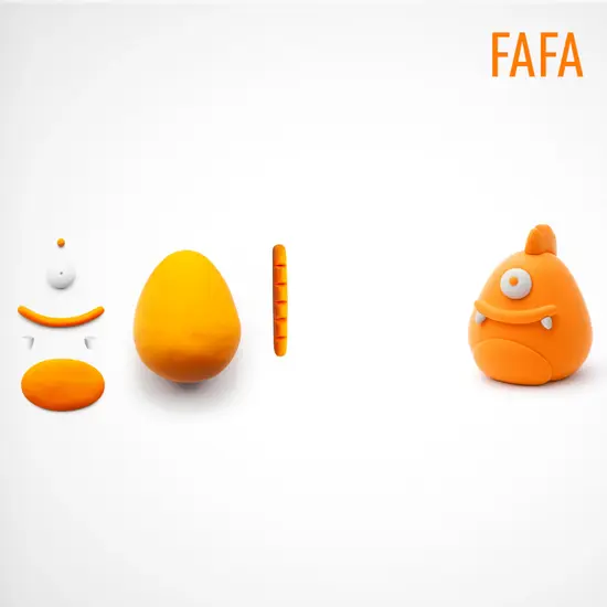 Hey Clay Hey Clay | Pâte à modeler Bright Squad