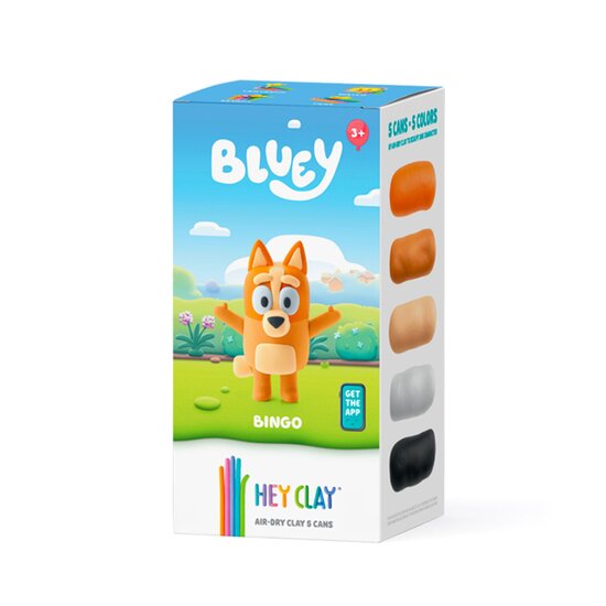 Hey Clay Hey Clay | Pâte à modeler Bluey & Friends - Bingo