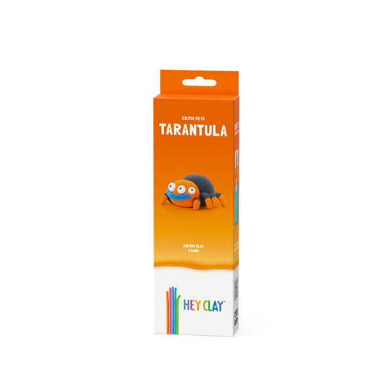 Hey Clay Hey Clay | Modelliermasse Exotische Haustiere – Tarantel