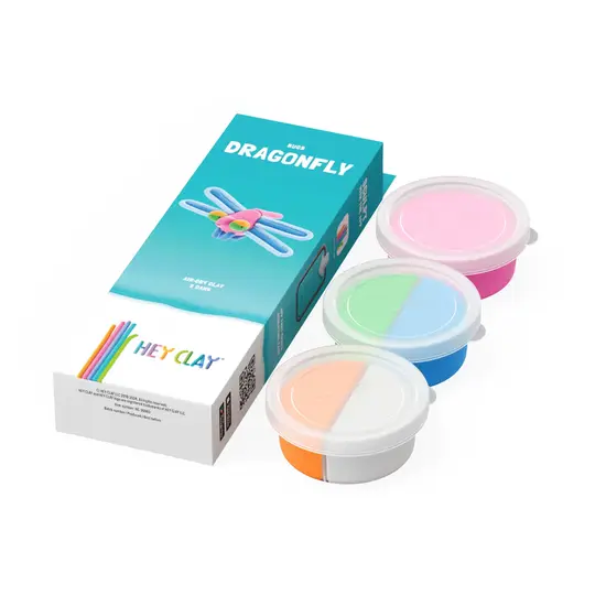 Hey Clay Hey Clay | Modelliermasse-Insekten – Libelle