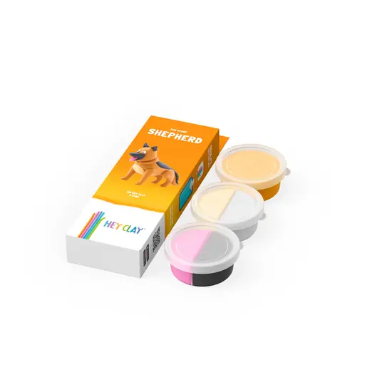 Hey Clay Hey Clay | Modelliermasse Hundegeschichte – Schäferhund