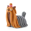 Hey Clay Hey Clay | Modelliermasse Hundegeschichte – Yorkie