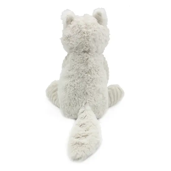 Les Déglingos | Les Ptipotos - Frimou grey arctic fox soft toy mother and her baby