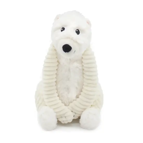 Les Déglingos | Les Ptipotos - Grobidou white polar bear soft toy mother and her baby
