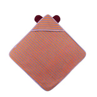 Quut | Baumwollhandtuch mit Kapuze (75 x 75 cm) ear Lavender