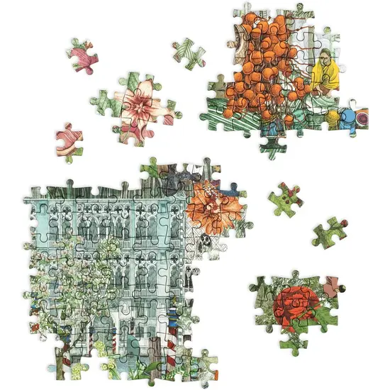 New Mags New Mags | Puzzle « Le tour du monde en 50 arbres » 1000 pièces