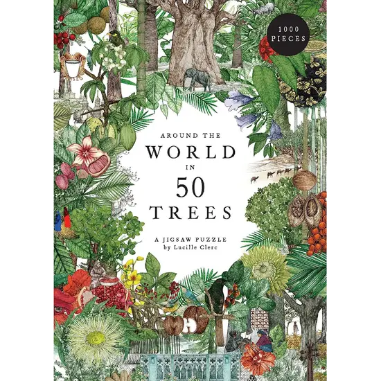 New Mags New Mags | Puzzle „In 50 Bäumen um die Welt“ 1000 Teile