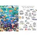 New Mags New Mags | Puzzle autour du monde en 50 poissons, 1000 pièces