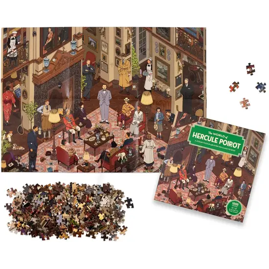 New Mags New Mags | Puzzle Die Welt von Hercule Poirot 1000 Teile
