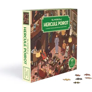 New Mags | Jigsaw Puzzle The World of Hercule Poirot 1000 Piece