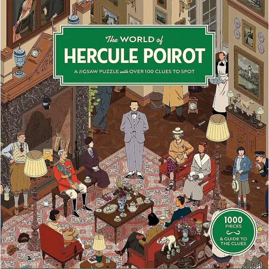 New Mags New Mags | Legpuzzel De Wereld Van Hercule Poirot 1000 Stukjes