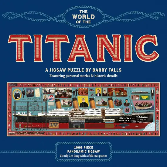 New Mags New Mags | Puzzle Le monde du Titanic 1000 pièces