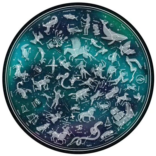 New Mags New Mags | Puzzle-Karte der Sterne, 1000 Teile