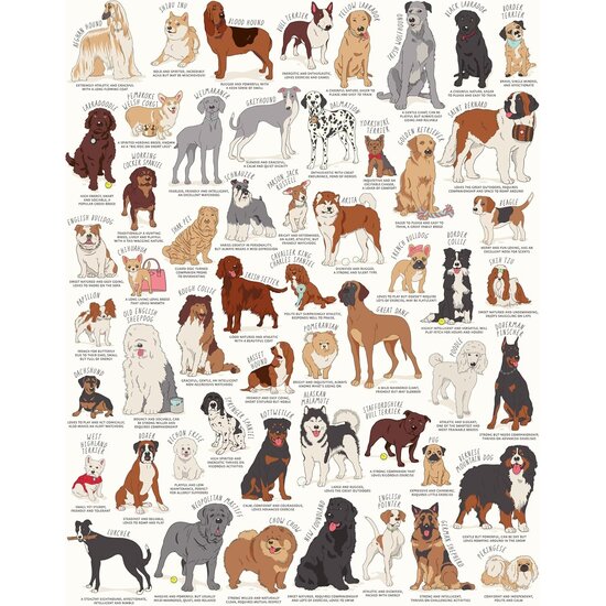 New Mags New Mags | Jigsaw Puzzle Dog Lovers 1000 Piece
