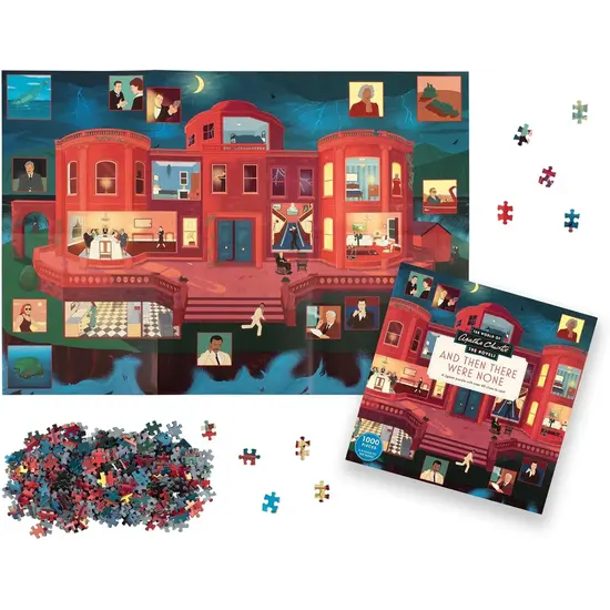 New Mags New Mags | Legpuzzel De Wereld Van Agatha Christie: En Toen Waren Er Geen Meer 1000 Stukjes
