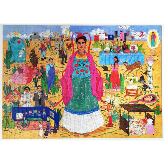 New Mags New Mags | Legpuzzel De Wereld Van Frida Kahlo 1000 Stukjes