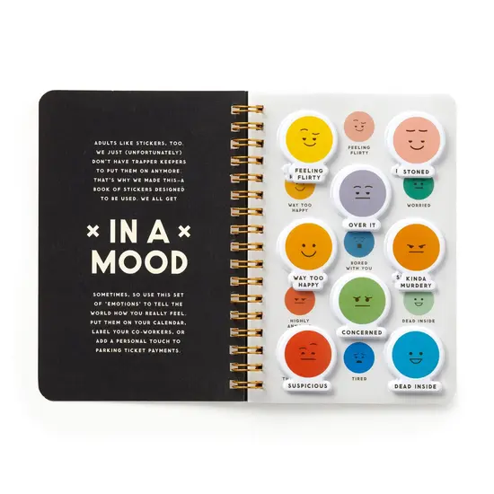 New Mags New Mags | In A Mood Sticker Boek