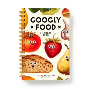 New Mags | Googly Food Stickerbuch