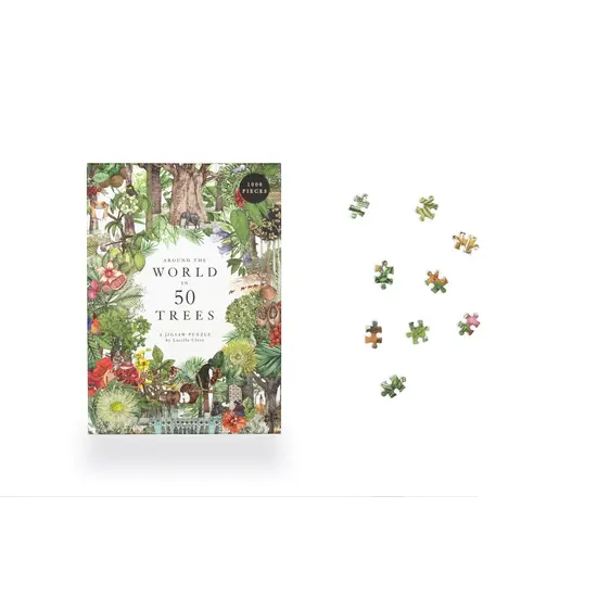 New Mags New Mags | Puzzle „In 50 Bäumen um die Welt“ 1000 Teile