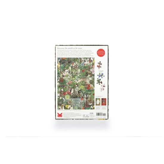 New Mags New Mags | Legpuzzel Rond De Wereld In 50 Bomen 1000 Stukjes