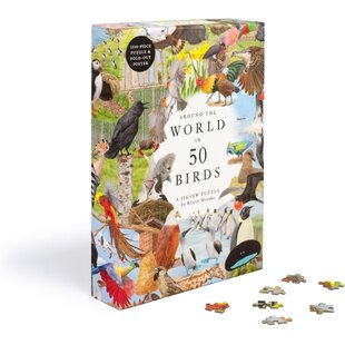 New Mags | Jigsaw Puzzle Around the World In 50 Birds 1000 Piece