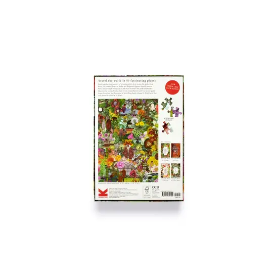 New Mags New Mags | Legpuzzel Rond De Wereld In 50 Planten 1000 Stukjes