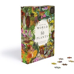 New Mags | Puzzle « Le tour du monde en 50 plantes » 1000 pièces