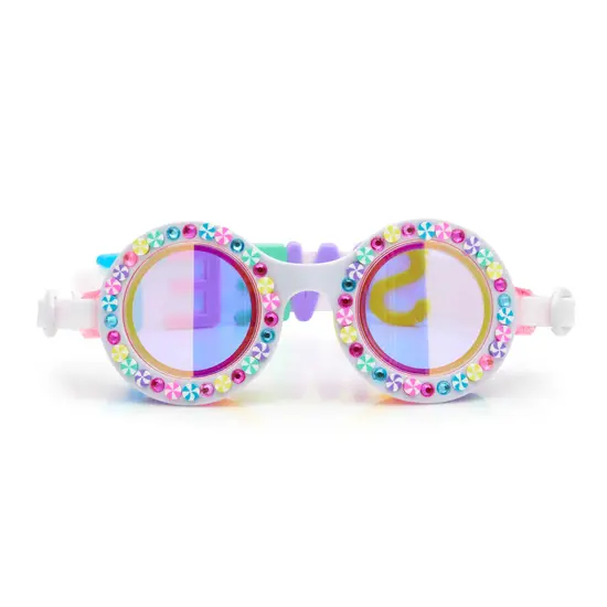 Bling2o Bling2o | Schwimmbrille Bright Stripe Rainbow Ribbon +6Y