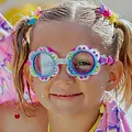 Bling2o Bling2o | Swimming Goggles Petals Blossom Blue +6Y
